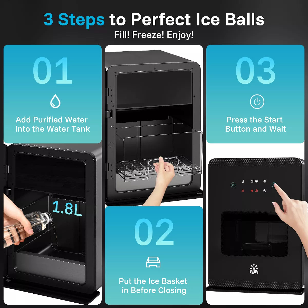 Sphere Ice Machine