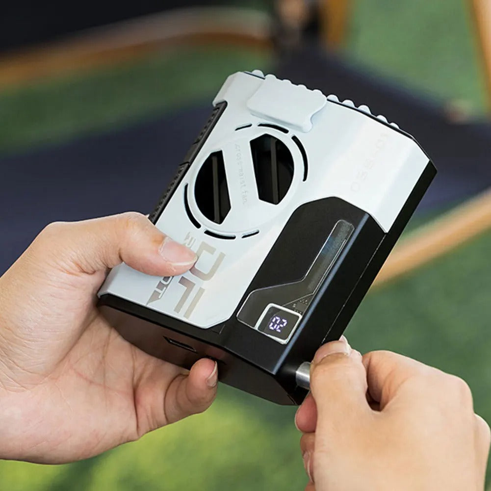 Clip-On Fan + Portable Phone Charger