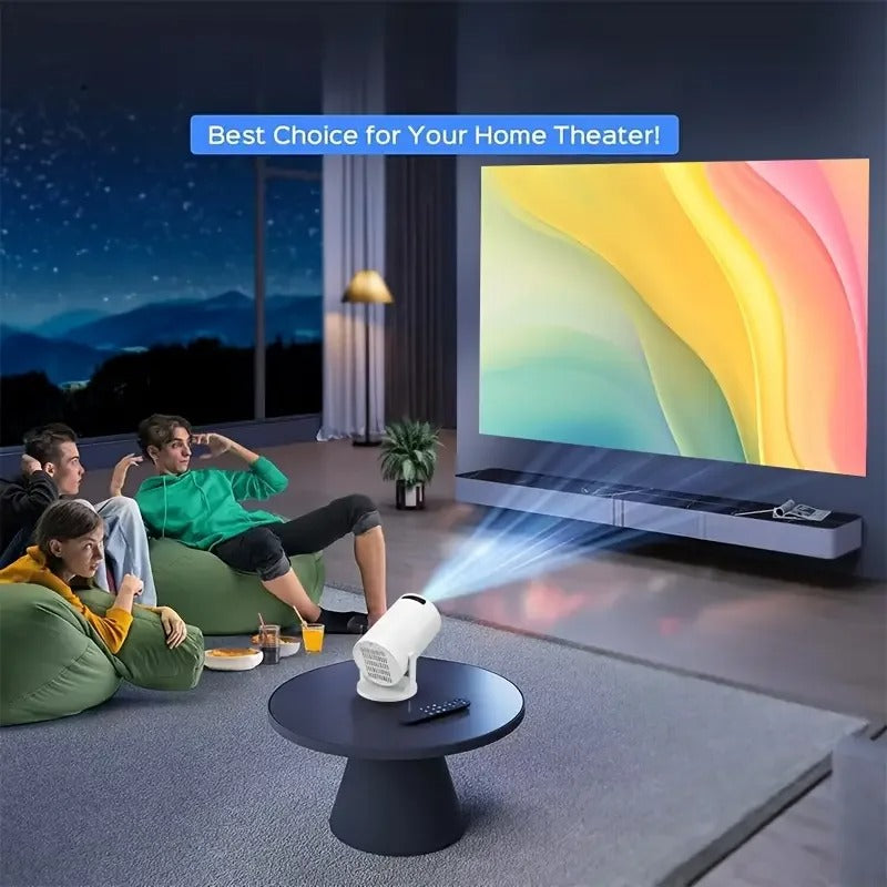 Vibey Ceiling Projector - Connect your phone via USBC