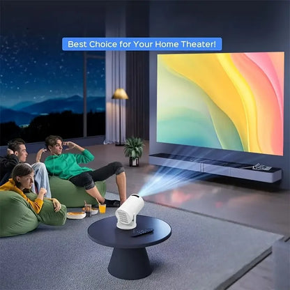 Vibey Ceiling Projector - Connect your phone via USBC